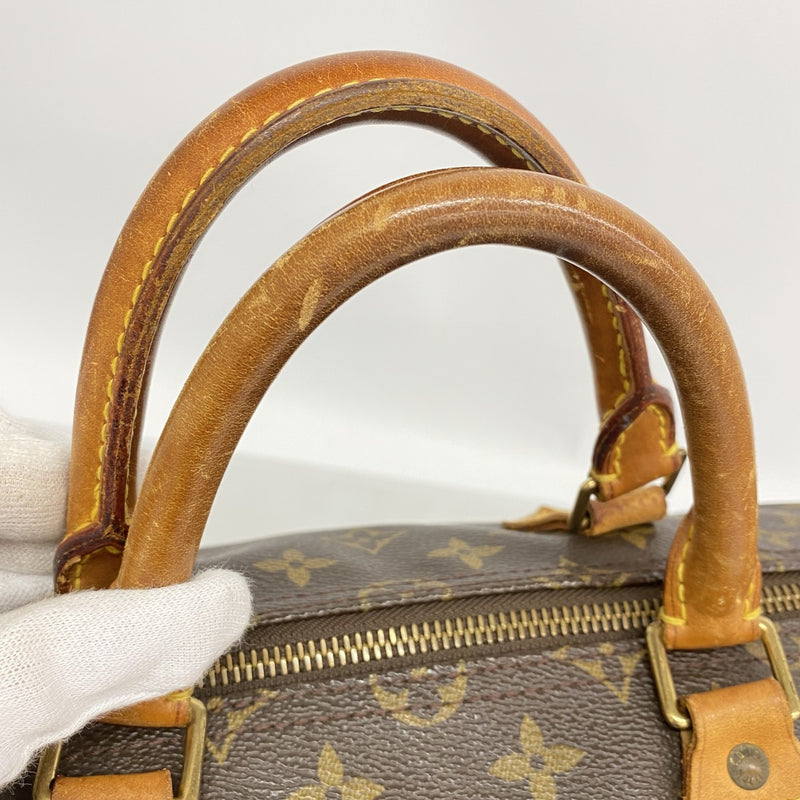 【6fd6285】ルイヴィトン ハンドバッグ モノグラム スピーディ35 M41107 ブラウン【中古】レディース