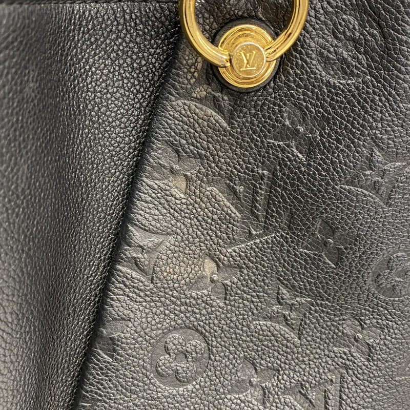 【6fd6288】ルイヴィトン ショルダーバッグ モノグラム・アンプラント VトートMM M44421 ノワール 2wayバッグ【中古】レディース