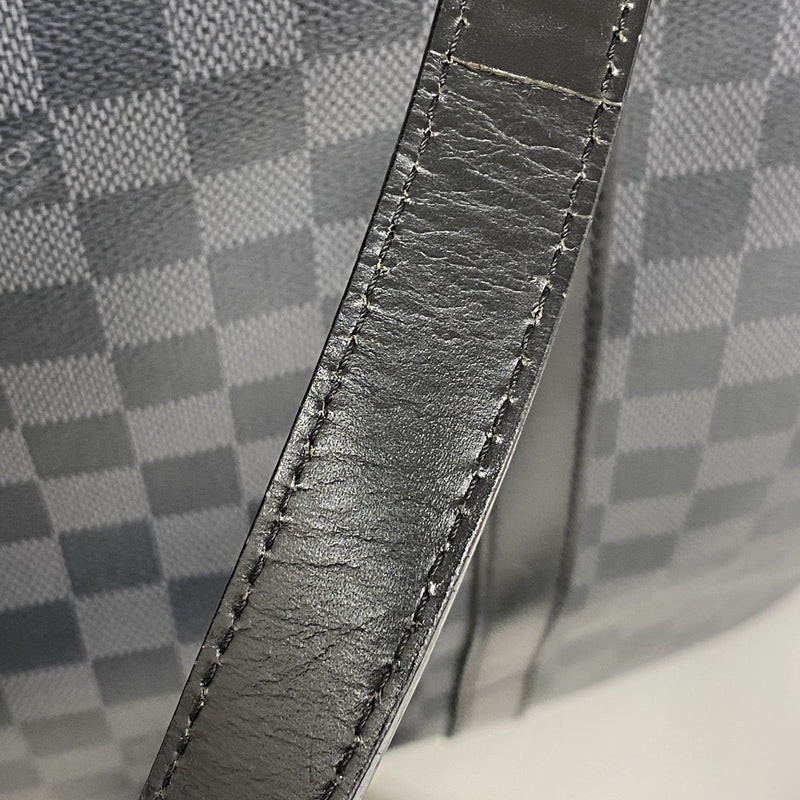 【6fd6291】ルイヴィトン トートバッグ ダミエ・グラフィット タダオ N51192 ブラック 2wayバッグ【中古】メンズ