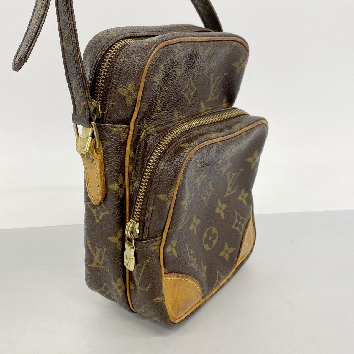 【6fe6307】ルイヴィトン ショルダーバッグ モノグラム アマゾン M45236 ブラウン【中古】レディース