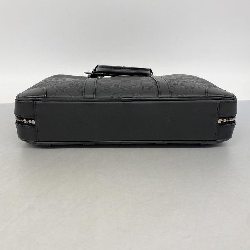 【6fe6309】ルイヴィトン ビジネスバッグ ダミエ・アンフィニ シリウス N45288 オニキス【中古】メンズ