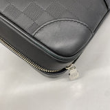 【6fe6309】ルイヴィトン ビジネスバッグ ダミエ・アンフィニ シリウス N45288 オニキス【中古】メンズ