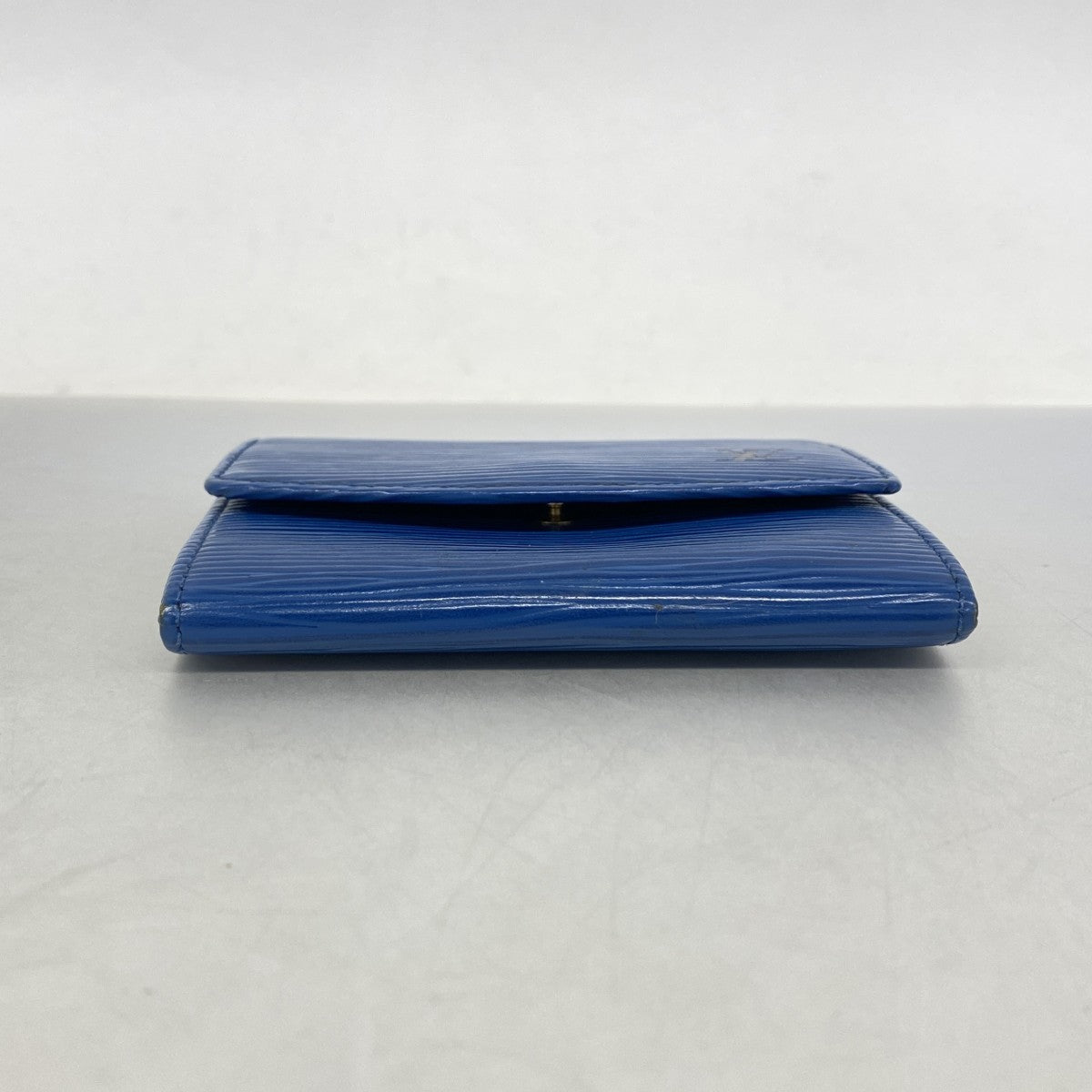 【6fe6312】ルイヴィトン コインケース エピ ポルトモネサーンプル M63415 トレドブルー【中古】メンズ レディース ユニセックス