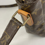 【6fe6317】ルイヴィトン ショルダーバッグ モノグラム ダヌーブMM M45264 ブラウン【中古】メンズ レディース ユニセックス