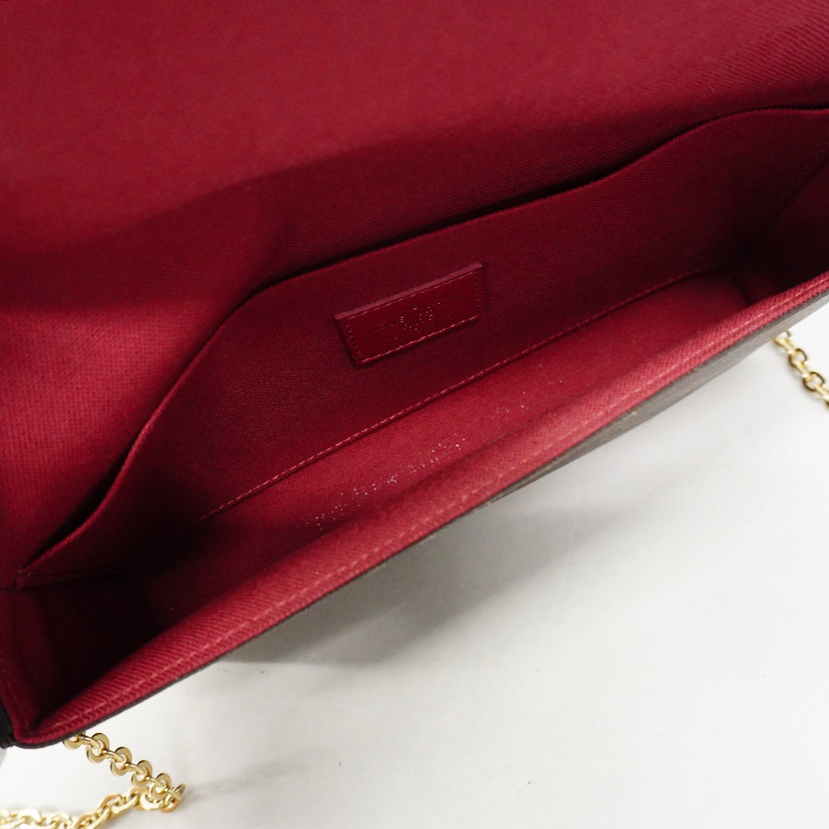 【6fe6327】ルイヴィトン ショルダーウォレット モノグラム ポシェットフェリシー M61276 フューシャ【中古】レディース