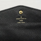 【6fe6329】ルイヴィトン 長財布 モノグラム・アンプラント ポルトフォイユキュリユーズ M60300 ノワール【中古】レディース