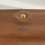 【6fe6337】ルイヴィトン 長財布 モノグラム ポルトフォイユサラ M61734 ブラウン【中古】レディース