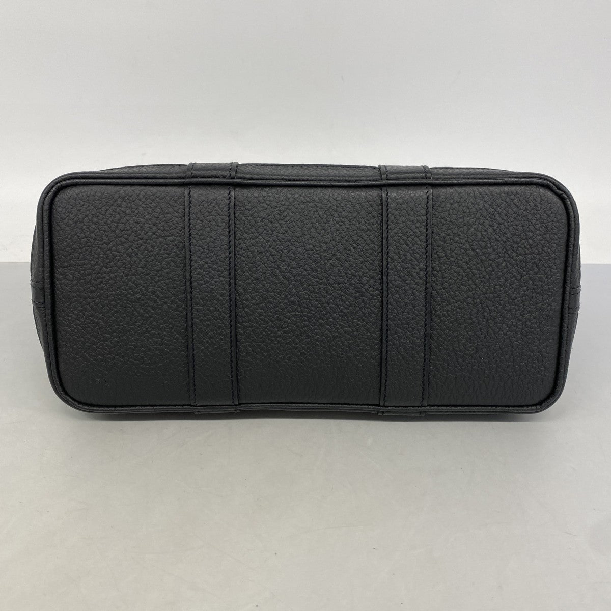 【6fe6345】エルメス トートバッグ ガーデンパーティTPM キャンバス ブラック シルバー金具 T刻印【中古】レディース