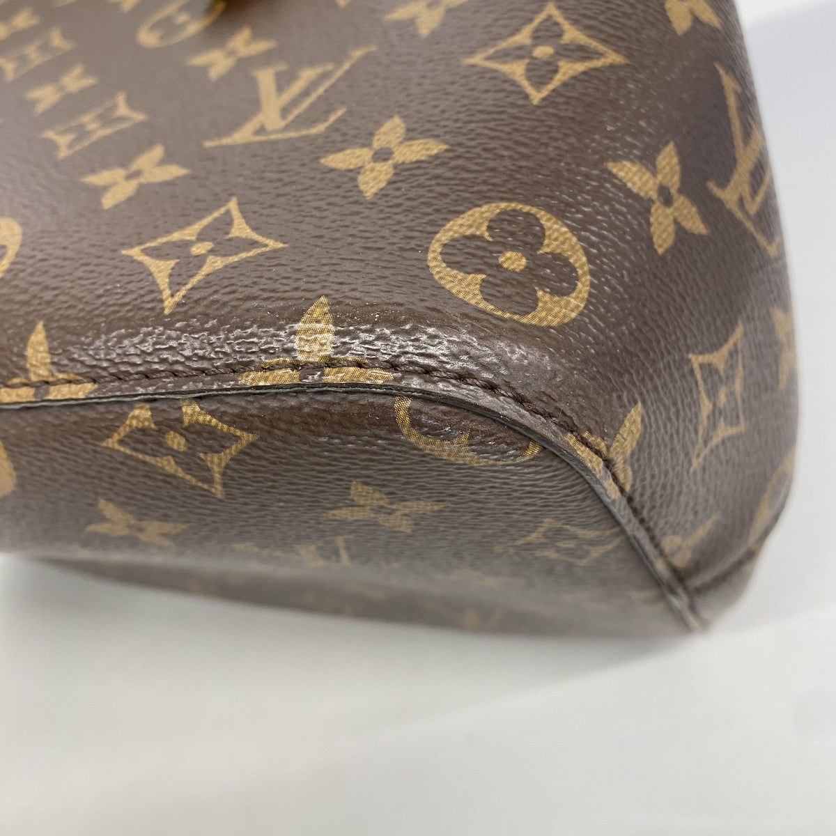 【6fe6346】ルイヴィトン ハンドバッグ モノグラム ネオノエ M45577 ブラウン 2wayバッグ【中古】レディース