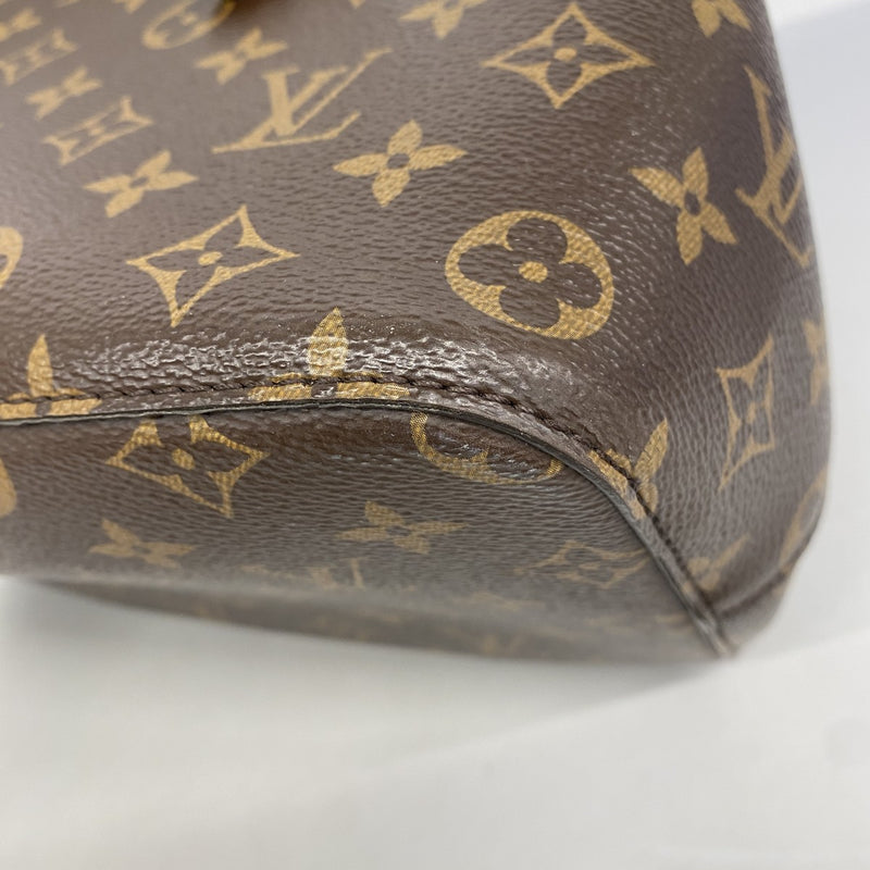 【6fe6346】ルイヴィトン ハンドバッグ モノグラム ネオノエ M45577 ブラウン 2wayバッグ【中古】レディース