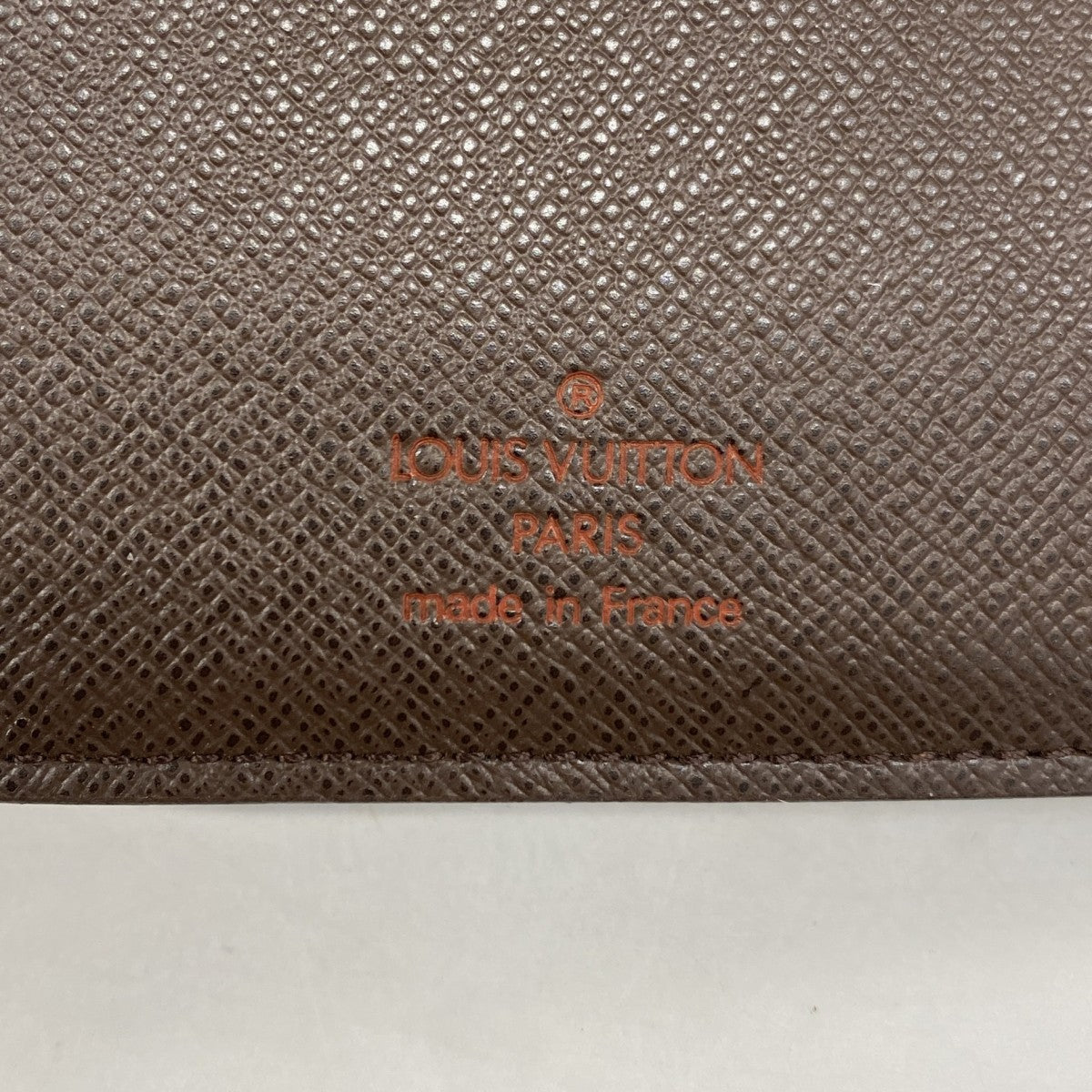 【6fe6349】ルイヴィトン 長札入れ ダミエ ポルトバルールカルトクレディ N61823 エベヌ【中古】メンズ レディース ユニセックス