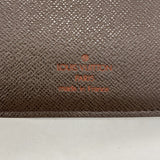 【6fe6349】ルイヴィトン 長札入れ ダミエ ポルトバルールカルトクレディ N61823 エベヌ【中古】メンズ レディース ユニセックス