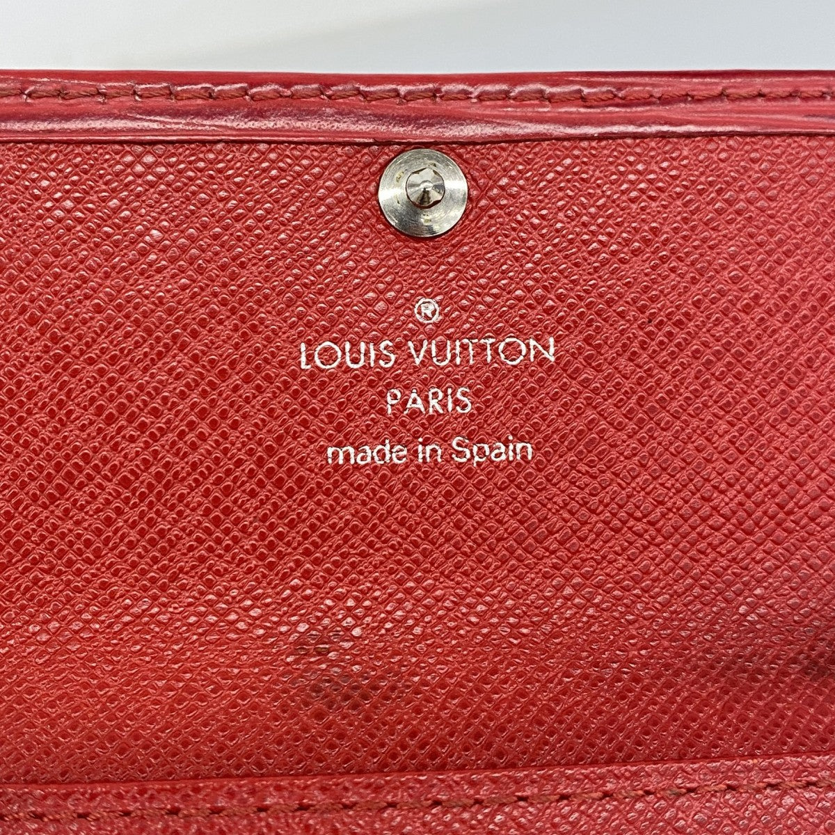 【6fe6350】ルイヴィトン キーケース エピ ミュルティクレ4 M63827 カスティリアンレッド【中古】レディース