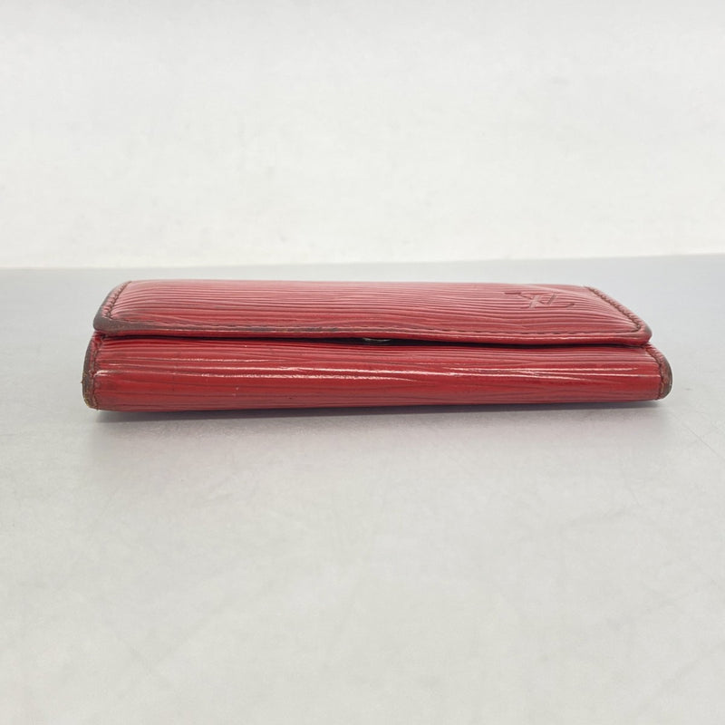 【6fe6350】ルイヴィトン キーケース エピ ミュルティクレ4 M63827 カスティリアンレッド【中古】レディース