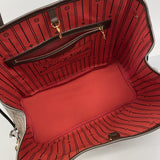 【6fe6367】ルイヴィトン トートバッグ ダミエ ネヴァーフルMM N51105 エベヌ【中古】レディース
