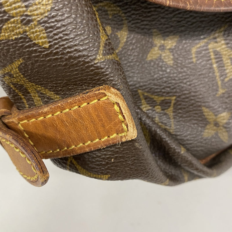【6fe6369】ルイヴィトン ショルダーバッグ モノグラム ソミュール35 M42254 ブラウン【中古】レディース