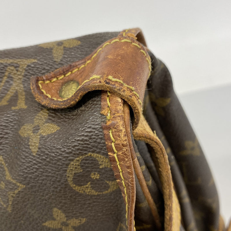 【6fe6369】ルイヴィトン ショルダーバッグ モノグラム ソミュール35 M42254 ブラウン【中古】レディース