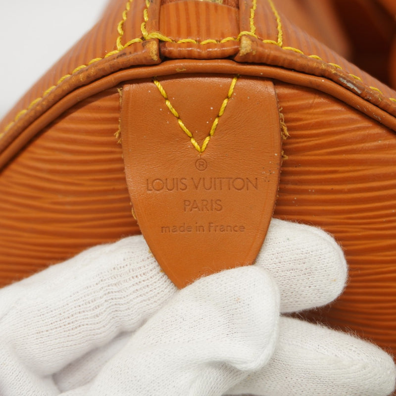 【6fe6391】ルイヴィトン ボストンバッグ エピ キーポル45 M42978 ジパングゴールド【中古】メンズ レディース ユニセックス
