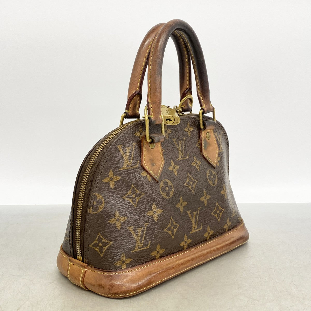 【6fe6402-k】ルイヴィトン ハンドバッグ モノグラム アルマBB M53152 ブラウン【中古】レディース