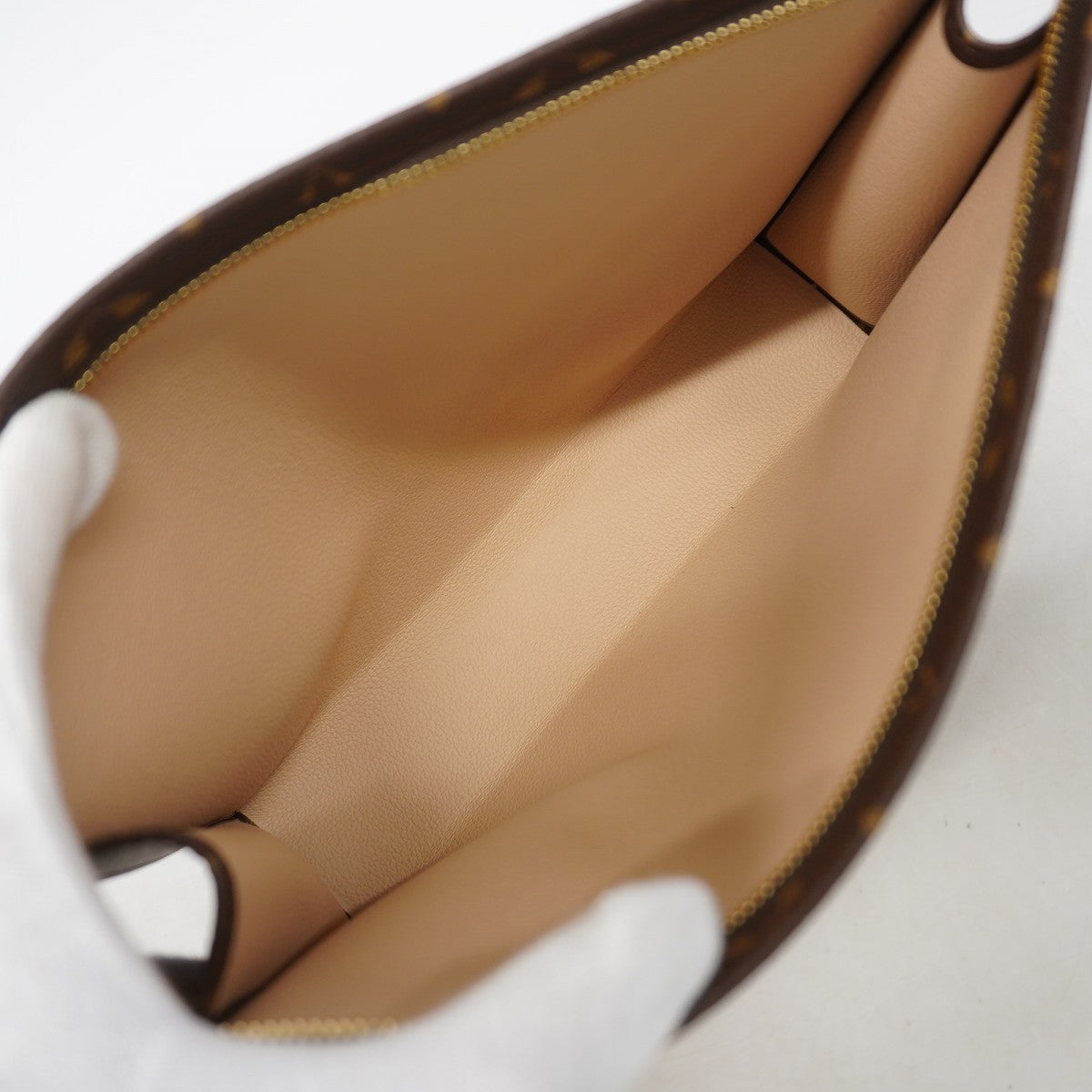 【6fe6414】ルイヴィトン ポーチ モノグラム ポシェットトワレット26 M47542 ブラウン【中古】メンズ レディース ユニセックス
