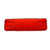 【6fe6430】シャネル ハンドバッグ マトラッセ チェーンショルダー ラムスキン レッド シルバー金具 2wayバッグ【中古】レディース