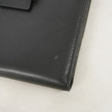 【6fe6442】グッチ 財布 035 4276 2100 レザー ブラック シルバー金具【中古】メンズ レディース ユニセックス