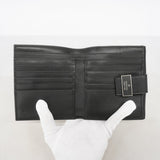 【6fe6442】グッチ 財布 035 4276 2100 レザー ブラック シルバー金具【中古】メンズ レディース ユニセックス