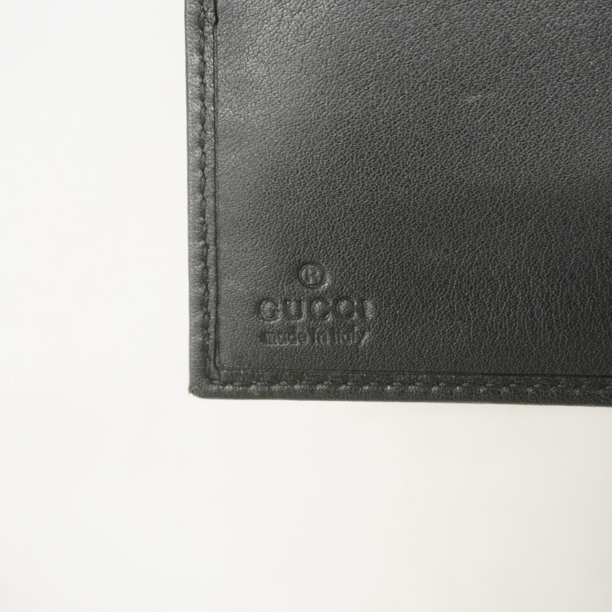 【6fe6442】グッチ 財布 035 4276 2100 レザー ブラック シルバー金具【中古】メンズ レディース ユニセックス