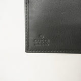 【6fe6442】グッチ 財布 035 4276 2100 レザー ブラック シルバー金具【中古】メンズ レディース ユニセックス