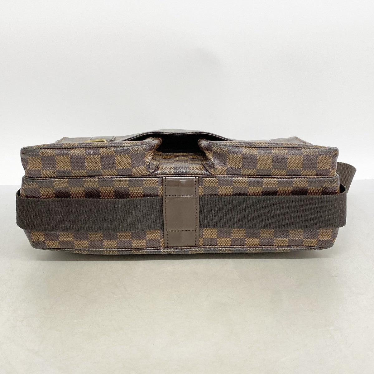 【6fe6462】ルイヴィトン ショルダーバッグ ダミエ ブロードウェイ N42270 エベヌ【中古】メンズ