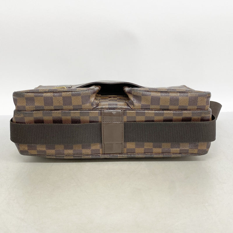 【6fe6462】ルイヴィトン ショルダーバッグ ダミエ ブロードウェイ N42270 エベヌ【中古】メンズ