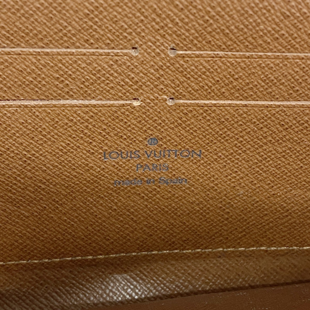 【6fe6465】ルイヴィトン 長財布 モノグラム ジッピーウォレット M60017 ブラウン【中古】メンズ レディース ユニセックス