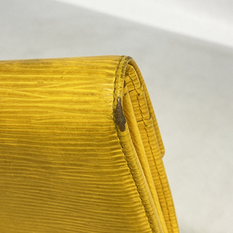 【6fe6467】ルイヴィトン 長財布 エピ ポルトフォイユサラ M60319 シトロン【中古】レディース