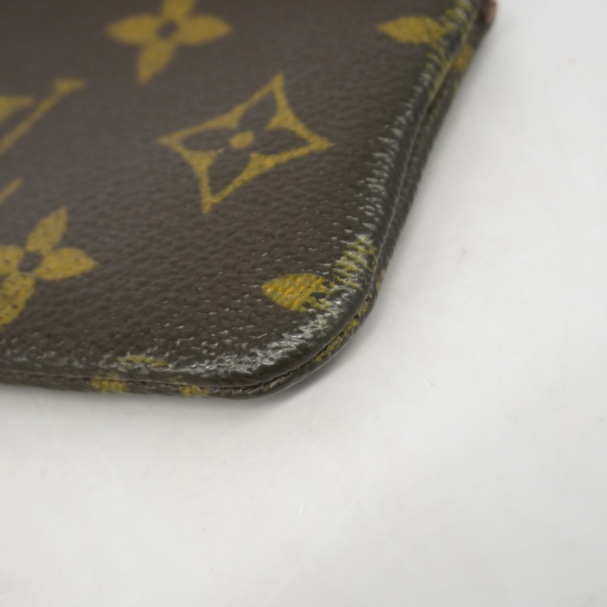 【6fe6487】ルイヴィトン コインケース モノグラム ポシェットクレ M62650 ブラウン【中古】メンズ レディース ユニセックス
