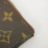 【6fe6487】ルイヴィトン コインケース モノグラム ポシェットクレ M62650 ブラウン【中古】メンズ レディース ユニセックス