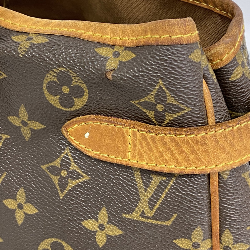 【6fe6497】ルイヴィトン トートバッグ モノグラム バティニョールオリゾンタル M51154 ブラウン【中古】レディース
