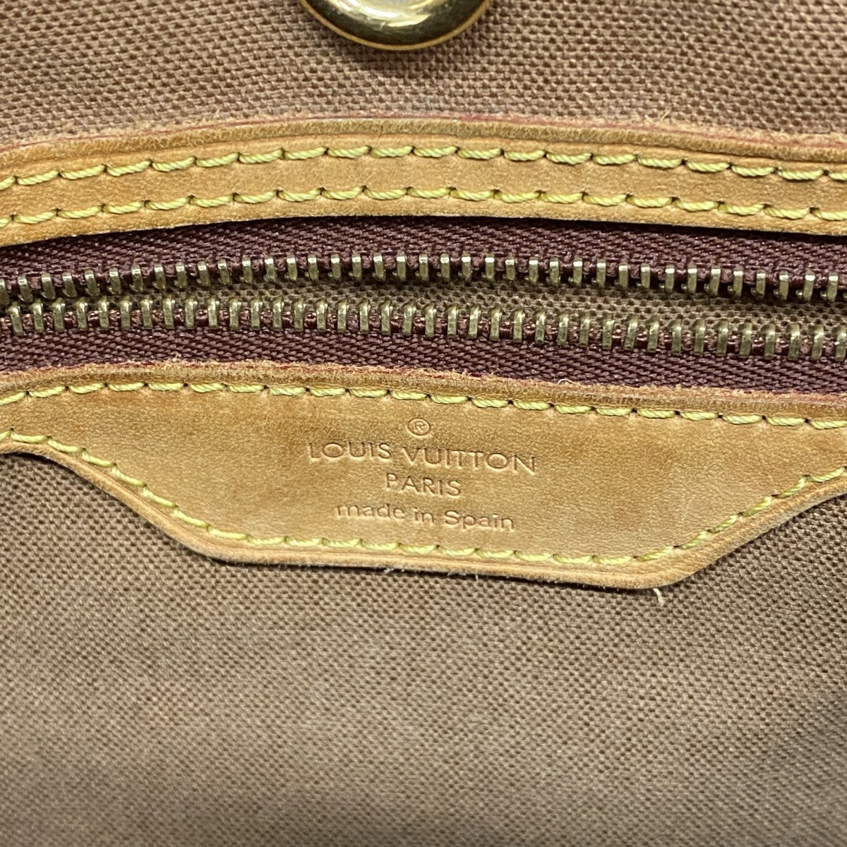 【6fe6497】ルイヴィトン トートバッグ モノグラム バティニョールオリゾンタル M51154 ブラウン【中古】レディース
