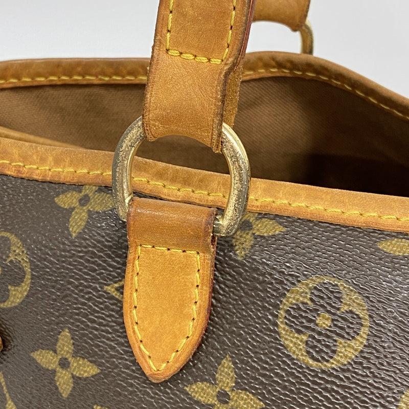 【6fe6497】ルイヴィトン トートバッグ モノグラム バティニョールオリゾンタル M51154 ブラウン【中古】レディース