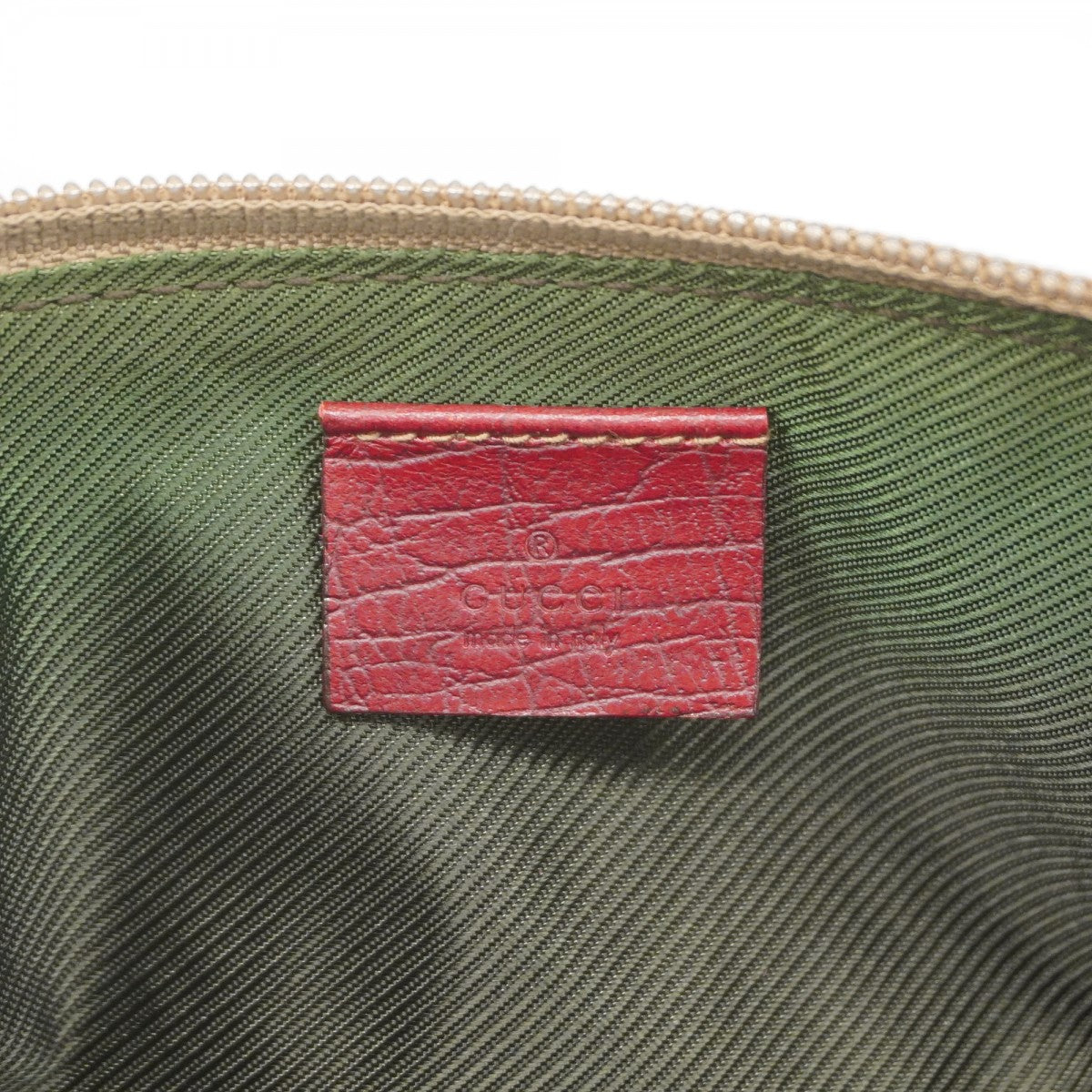 【6fe6505】グッチ ハンドバッグ GGキャンバス 107198 キャンバス ベージュ ボルドー シルバー金具【中古】レディース