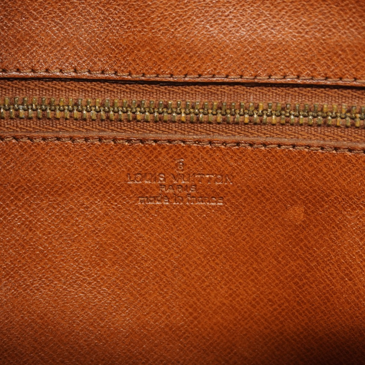 【6fe6523】ルイヴィトン クラッチバッグ モノグラム マルリードラゴンヌGM M51825 ブラウン【中古】メンズ