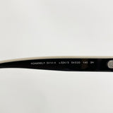 【6fe6533】シャネル サングラス 5414-A プラスチック ブラック シルバー金具【中古】レディース