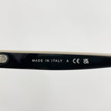 【6fe6533】シャネル サングラス 5414-A プラスチック ブラック シルバー金具【中古】レディース