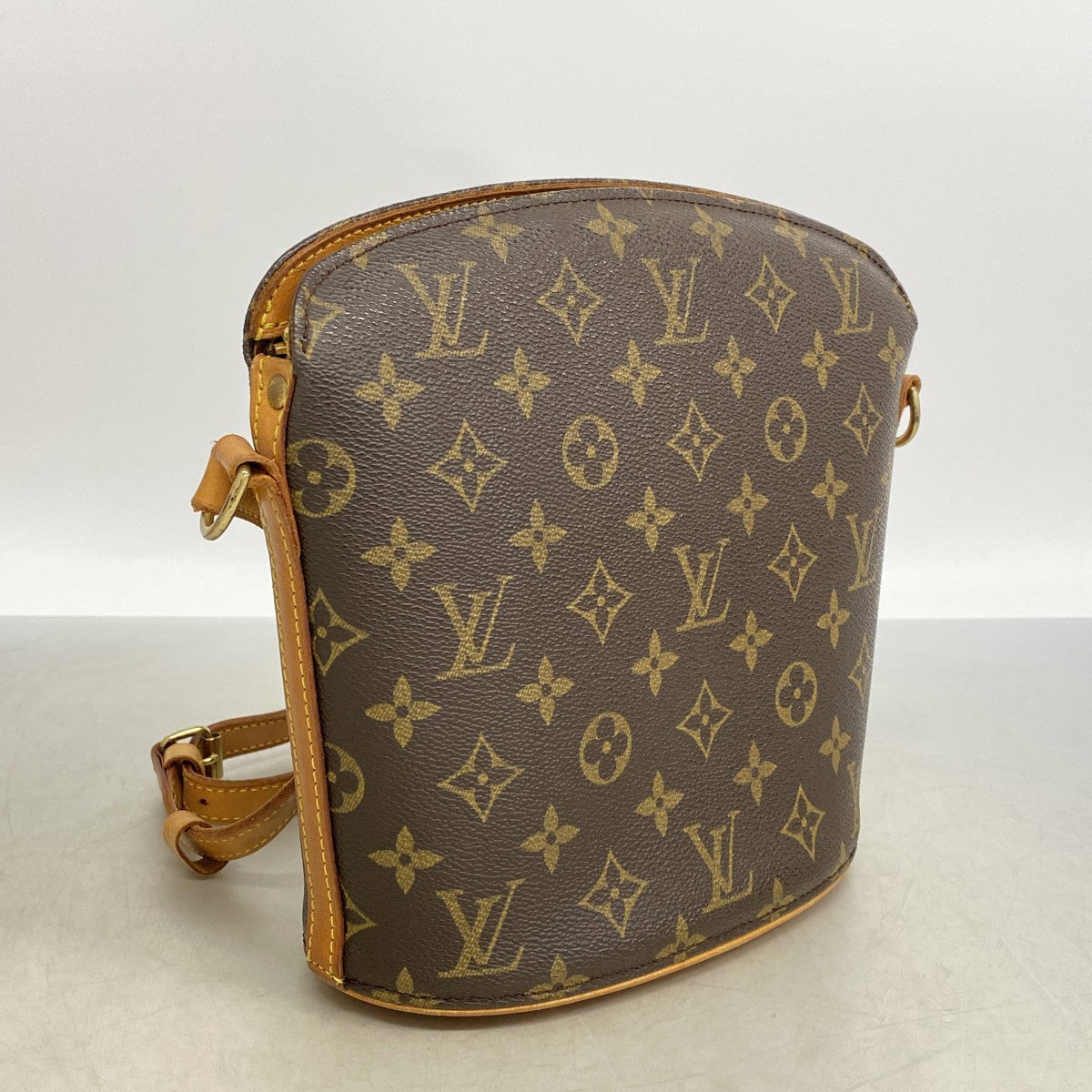 【6fe6538】ルイヴィトン ショルダーバッグ モノグラム ドルーオ M51290 ブラウン【中古】レディース