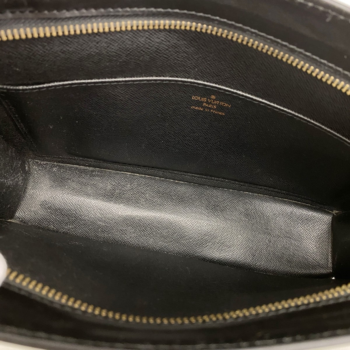 【6fe6540】ルイヴィトン クラッチバッグ エピ ポシェットオム M52522 ノワール【中古】メンズ