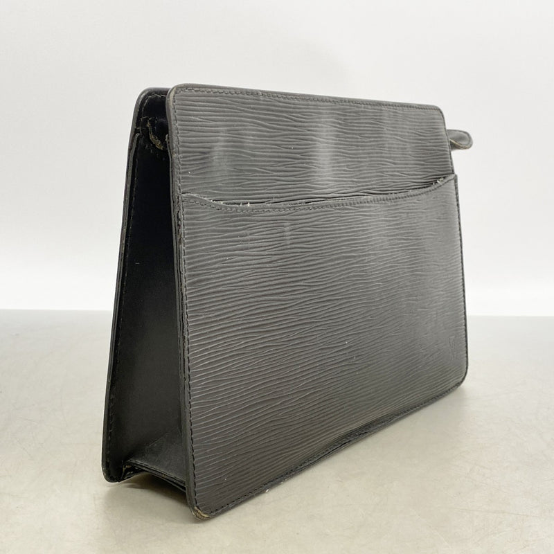 【6fe6540】ルイヴィトン クラッチバッグ エピ ポシェットオム M52522 ノワール【中古】メンズ