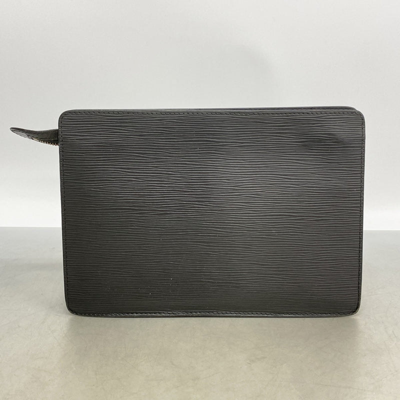 【6fe6540】ルイヴィトン クラッチバッグ エピ ポシェットオム M52522 ノワール【中古】メンズ