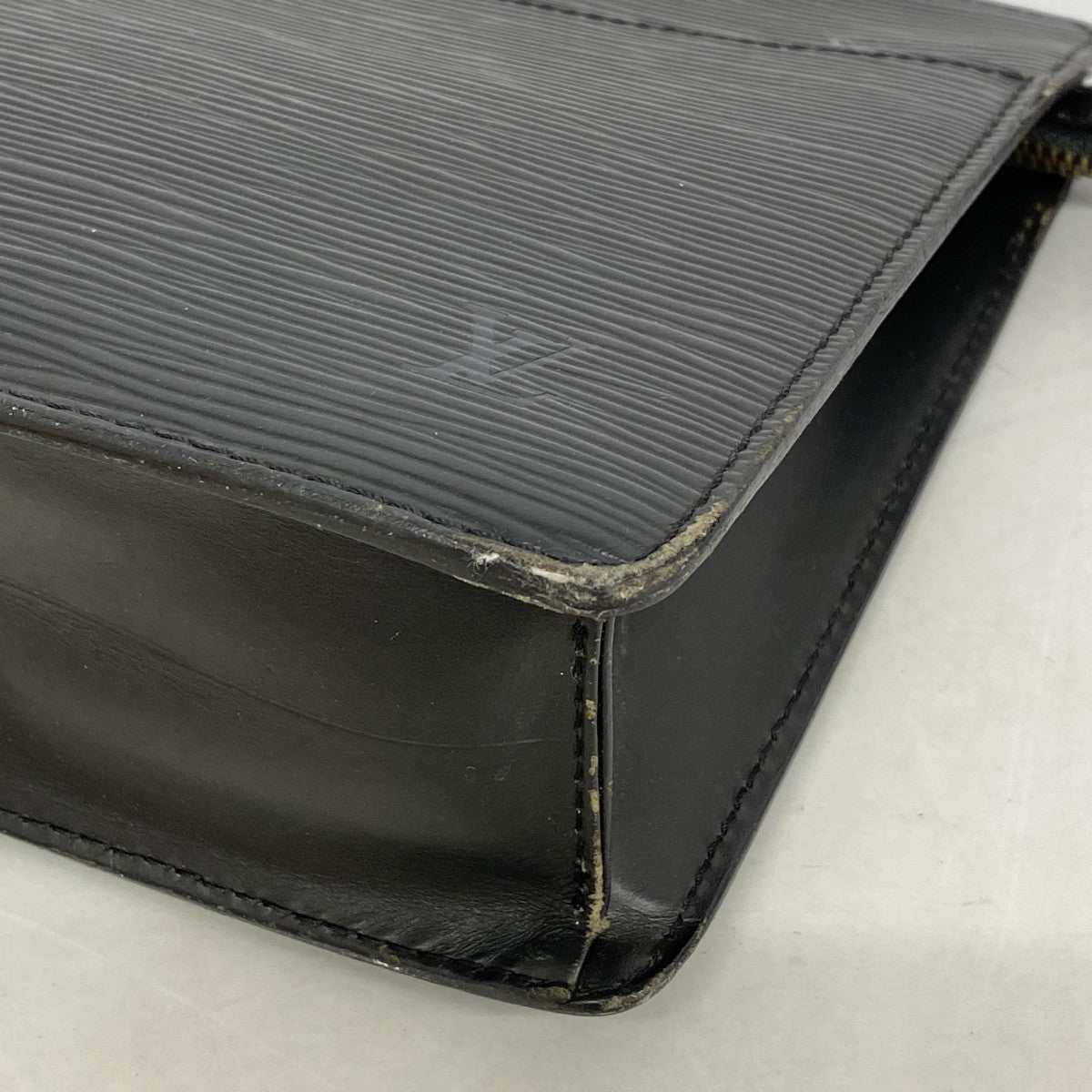 【6fe6540】ルイヴィトン クラッチバッグ エピ ポシェットオム M52522 ノワール【中古】メンズ
