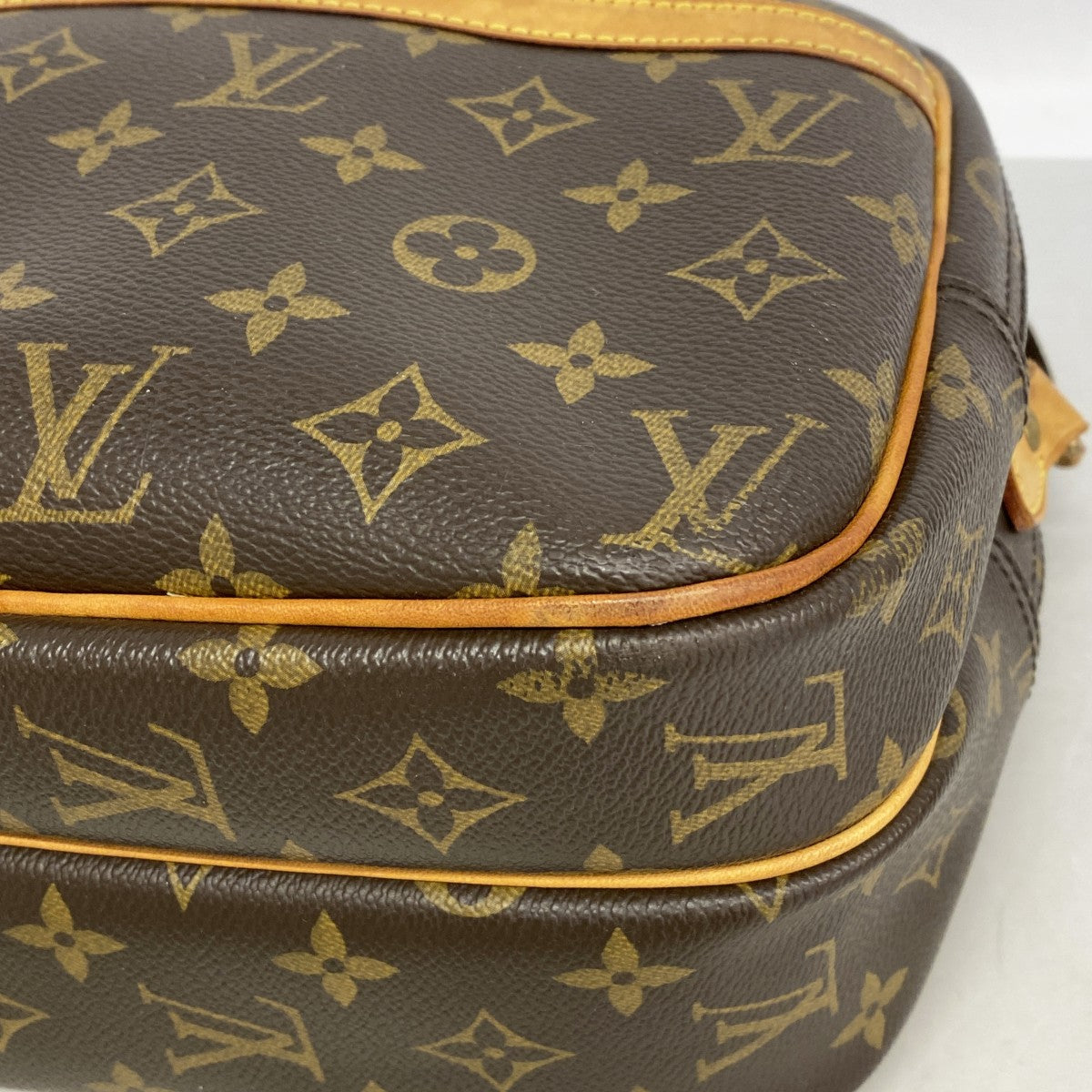 【6fe6546】ルイヴィトン ショルダーバッグ モノグラム リポーターPM M45254 ブラウン【中古】レディース