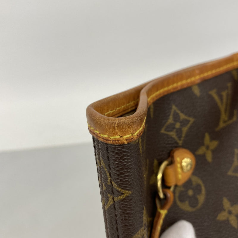 【6fe6567】ルイヴィトン トートバッグ モノグラム ネヴァーフルMM M40156 ブラウン【中古】レディース