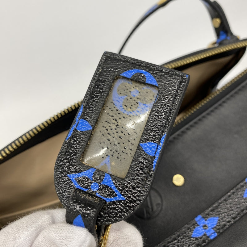 【6fe6569】ルイヴィトン ショルダーバッグ モノグラムカラー スピーディアマゾンMM M42202 ノワール【中古】レディース